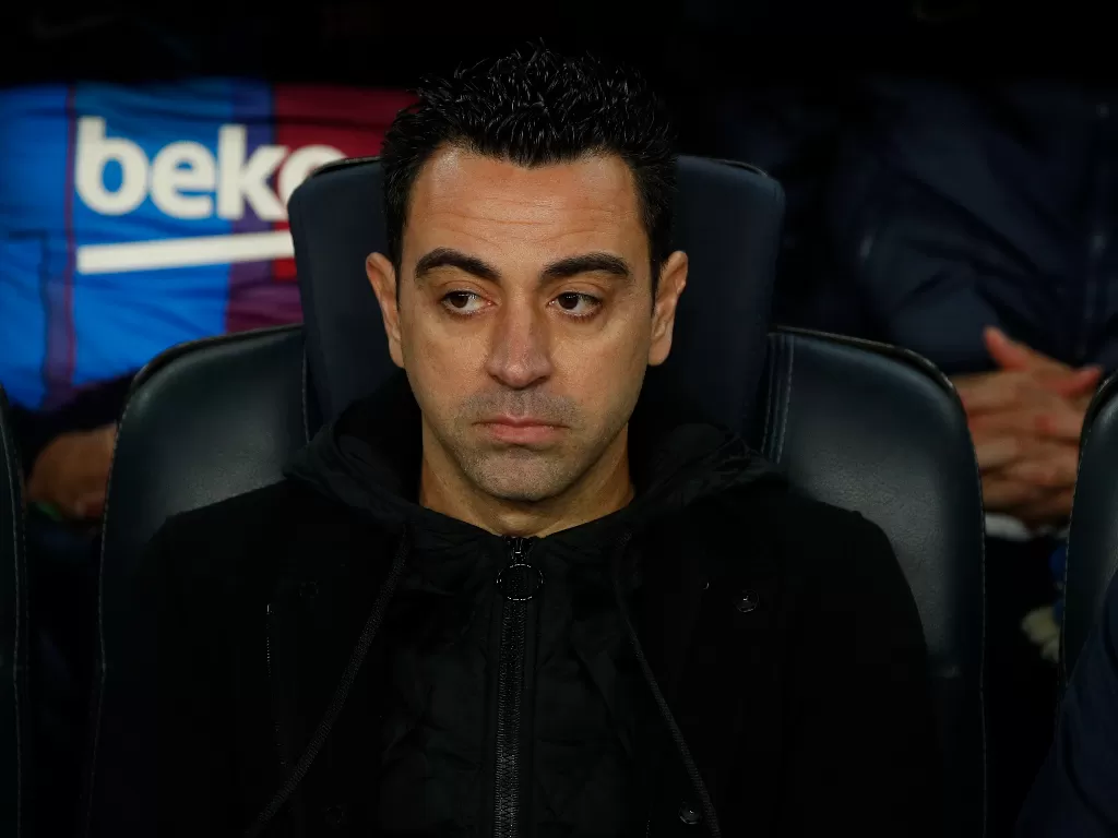 Pelatih Barcelona, Xavi Hernandez. (photo/REUTERS/Albert Gea)