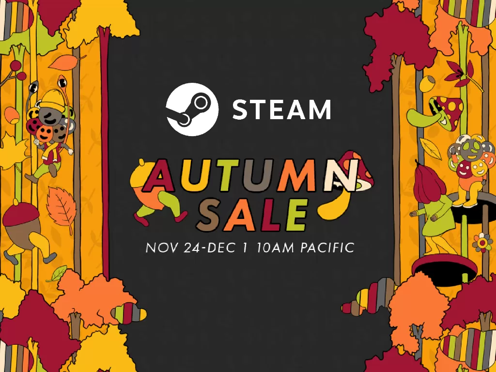 Ilustrasi Steam Autumn Sale (photo/Steam/Valve)