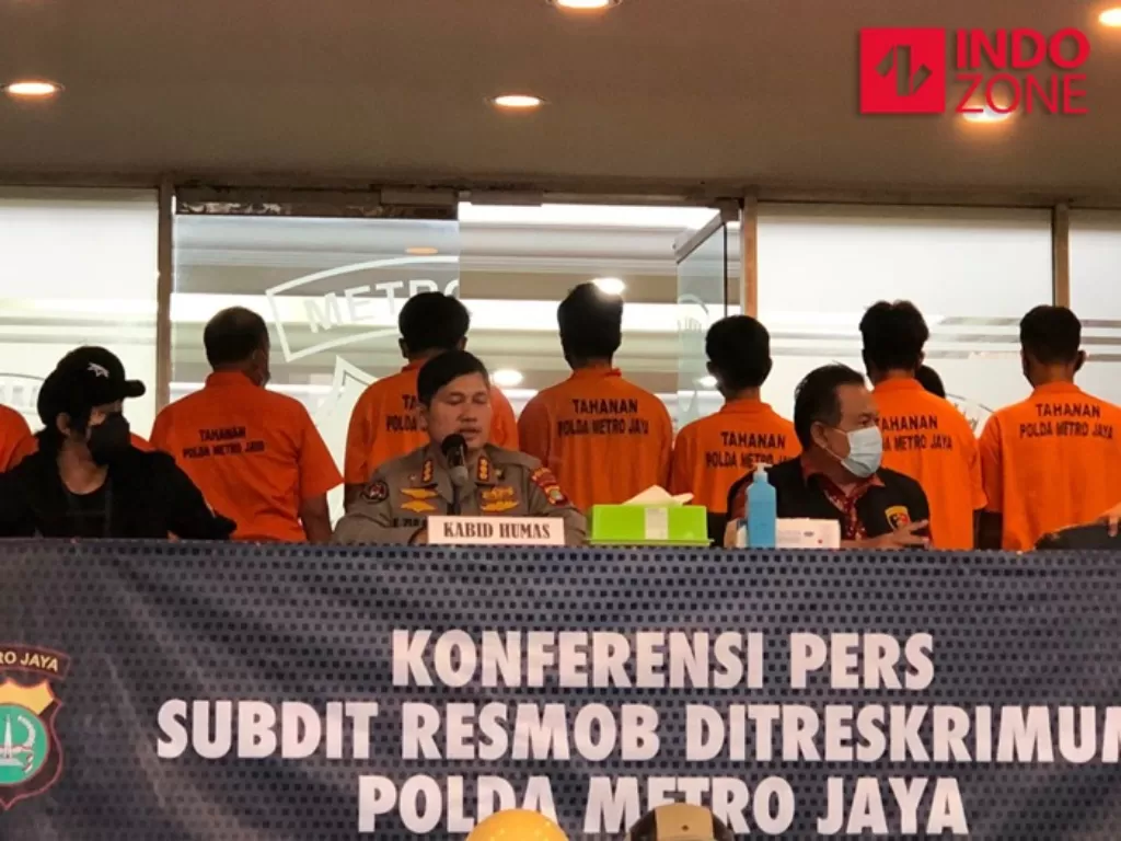 Polda Metro Jaya berhasil ringkus begal Depok (INDOZONE/Wildansyah)