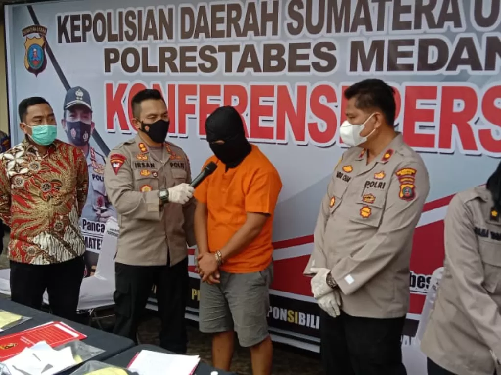 pelaku penculikan Nicholas Lesmana Tarigan terhadap seorang wanita cantik di Medan berhasil ditangkap. (Istimewa) 