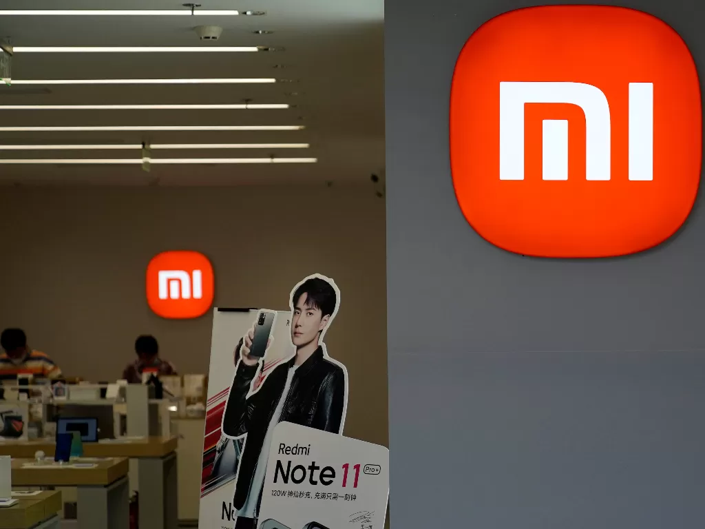 Logo Xiaomi. (REUTERS/Aly Song)