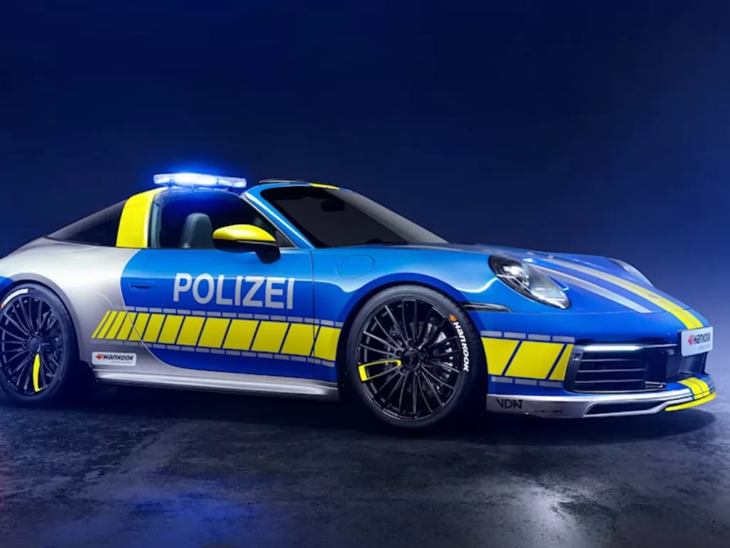 Porsche 911 Targa 4 Polizei (Pinterest)