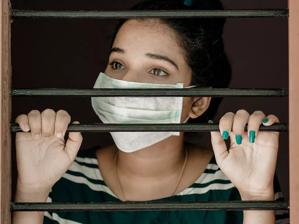 'Terpenjara' karena virus Corona. (Foto oleh Nandhu Kumar dari Pexels)