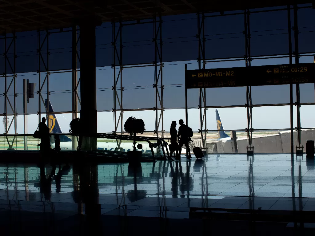 Bandara. (photo/Ilustrasi/Pexels/Ekaterina Belinskaya)