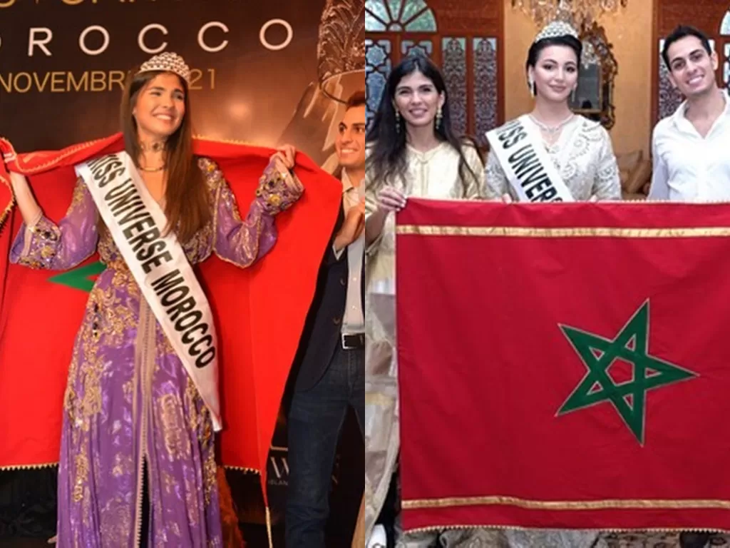 Miss Maroko 2021. (photo/Dok. Fatima-Zahra Khayat via Instagram)