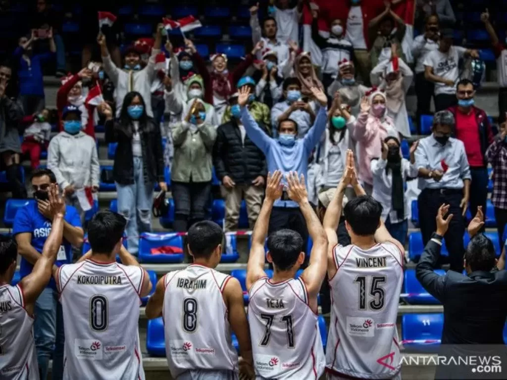 Pemain timnas basket Indonesia (ANTARA/HO-PP Perbasi)