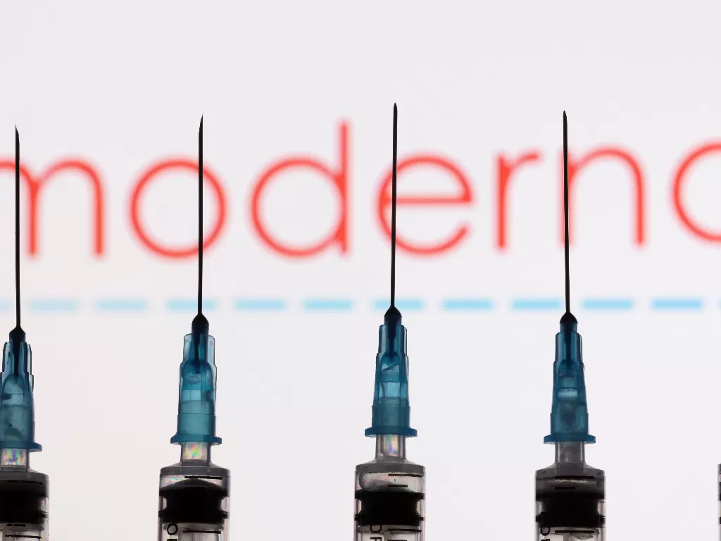 Vaksin Moderna (REUTERS/DADO RUVIC)