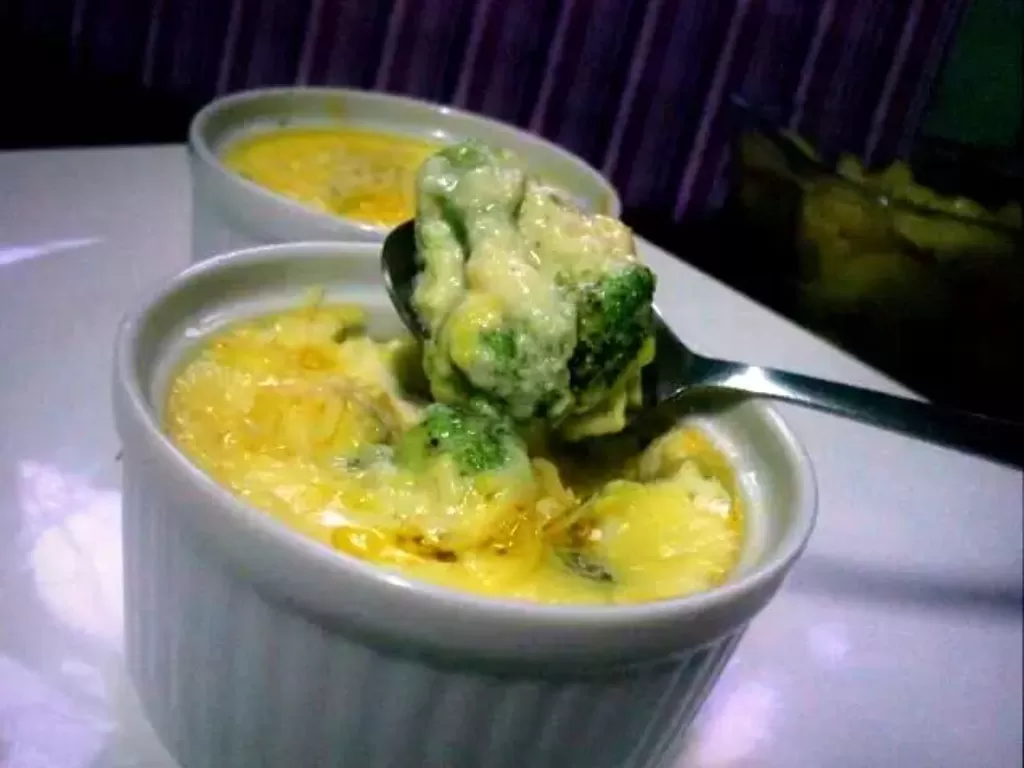 Telur Panggang Brokoli Keju (Cookpad/Hanif Dyah)