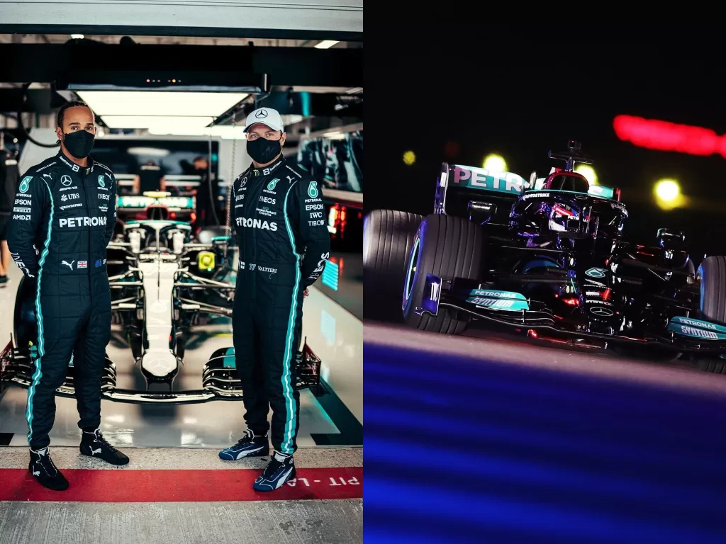 Mercedes. (photo/Dok. Mercedes AMG F1 via Instagram)