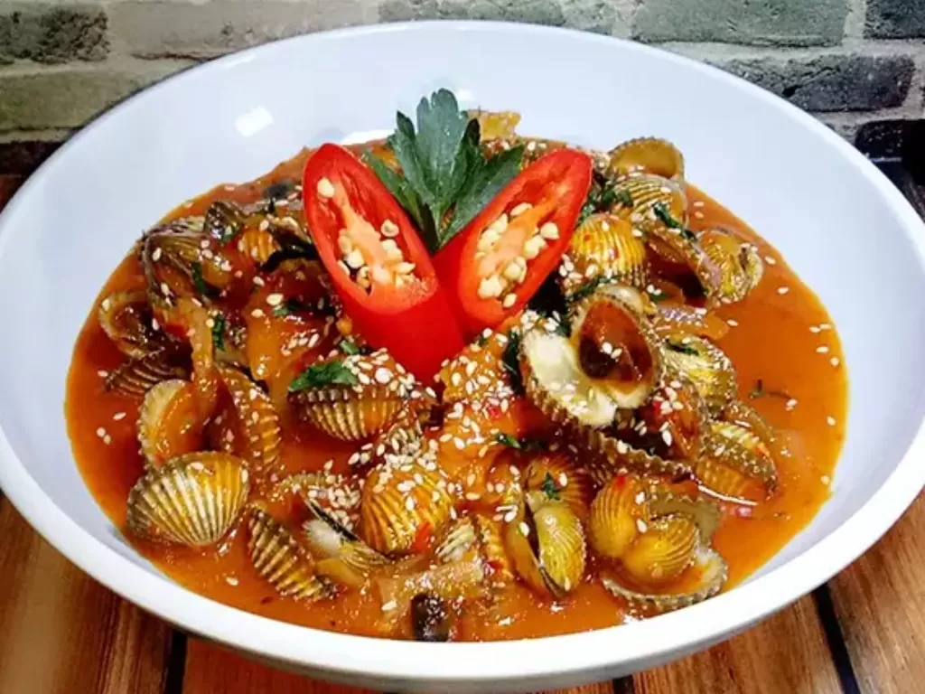 Kerang Dara Saus Padang (Cookpad/Tya_Kitchen)