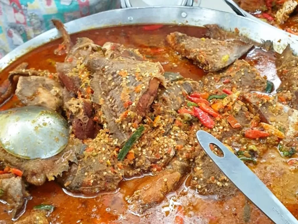 Kuliner super pedas di Warung Tangkilsari (Bhekti Setyowibowo)