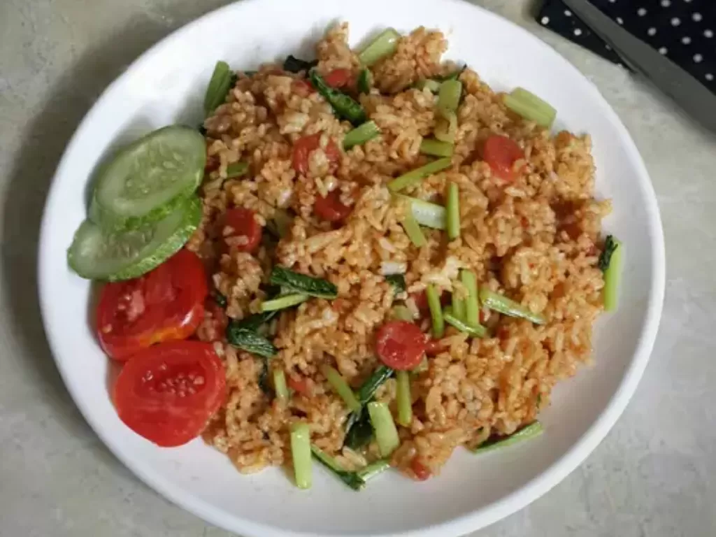 Nasi Goreng Sosis dan Sayuran (Cookpad/Liha Ummu Maryam)