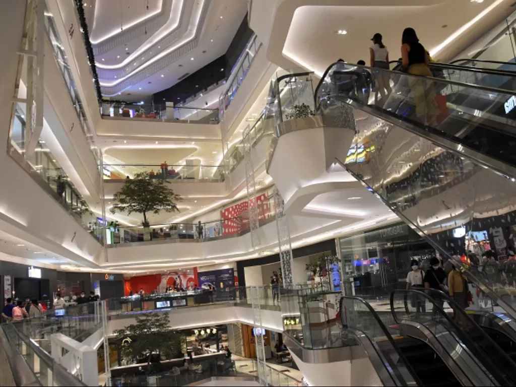 Ilustrasi Mall Jakarta. (ANTARA FOTO)