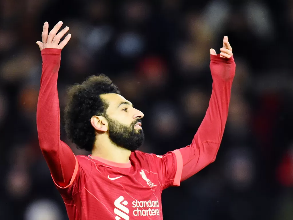 Penyerang Liverpool, Mohamed Salah. (photo/REUTERS/Peter Powell)