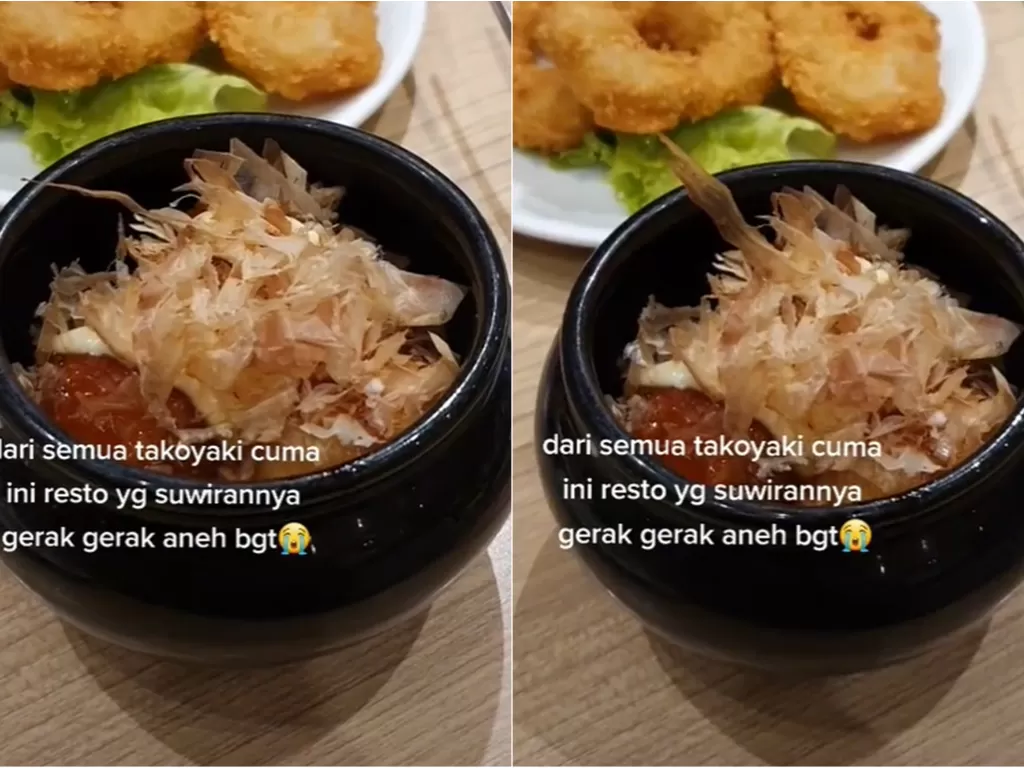 Cowok trauma makan takoyaki (Instagram/@dikyhryd)