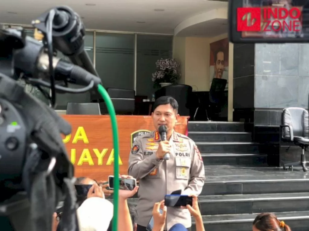Kabid Humas Polda Metro Jaya Kombes Pol E Zulpan (INDOZONE/Samsudhuha Wildansyah)