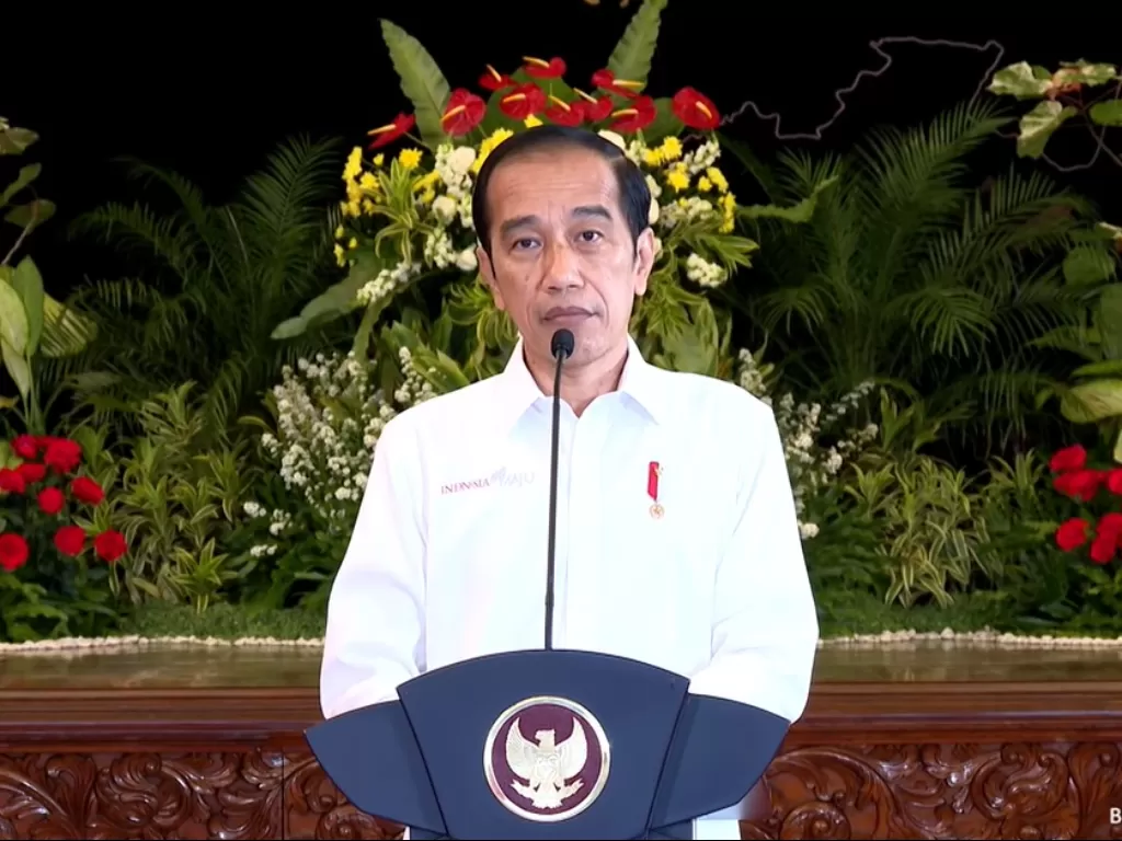 Presiden Jokowi. (Foto: Tangkapan Layar Youtube Sekretariat Presiden)