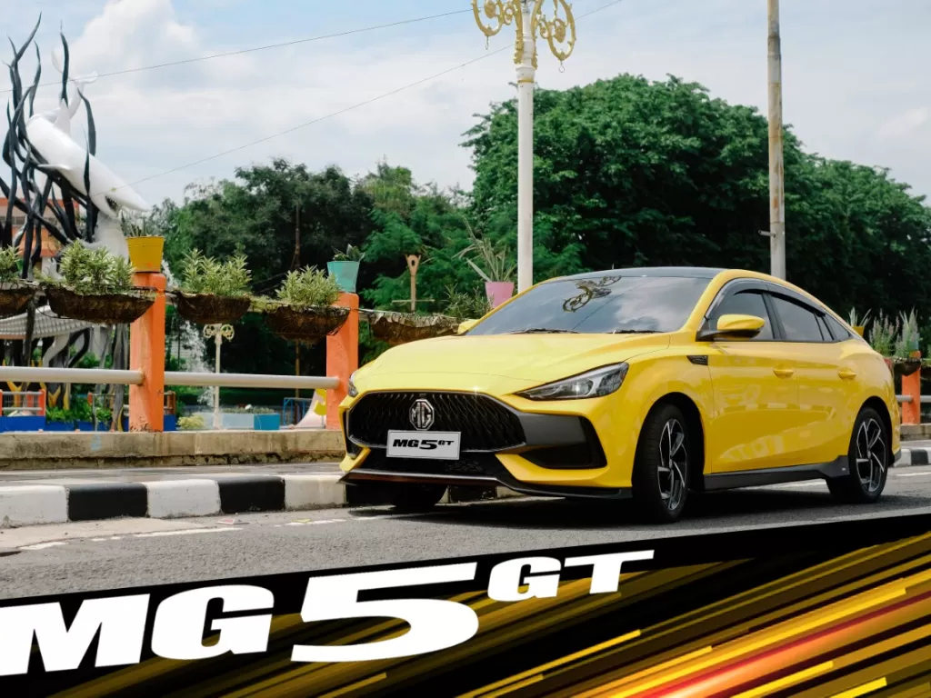 MG 5 GT di GIIAS Surabaya 2021 (MG Motor Indonesia)