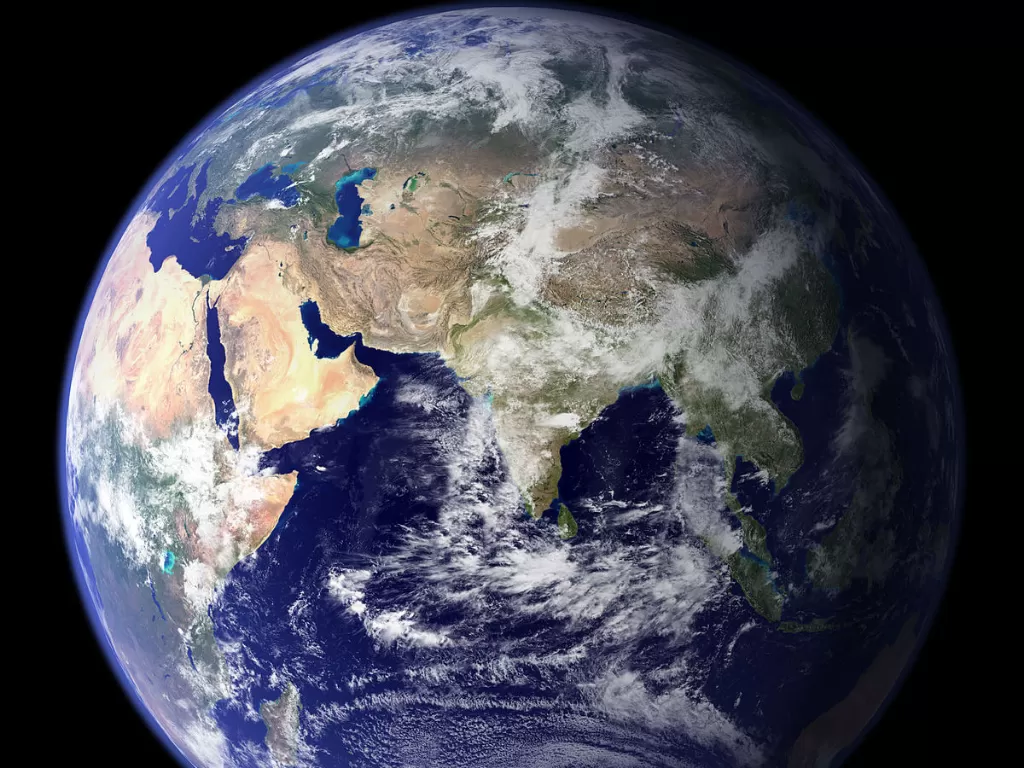 Ilustrasi Bumi. (Wikipedia)