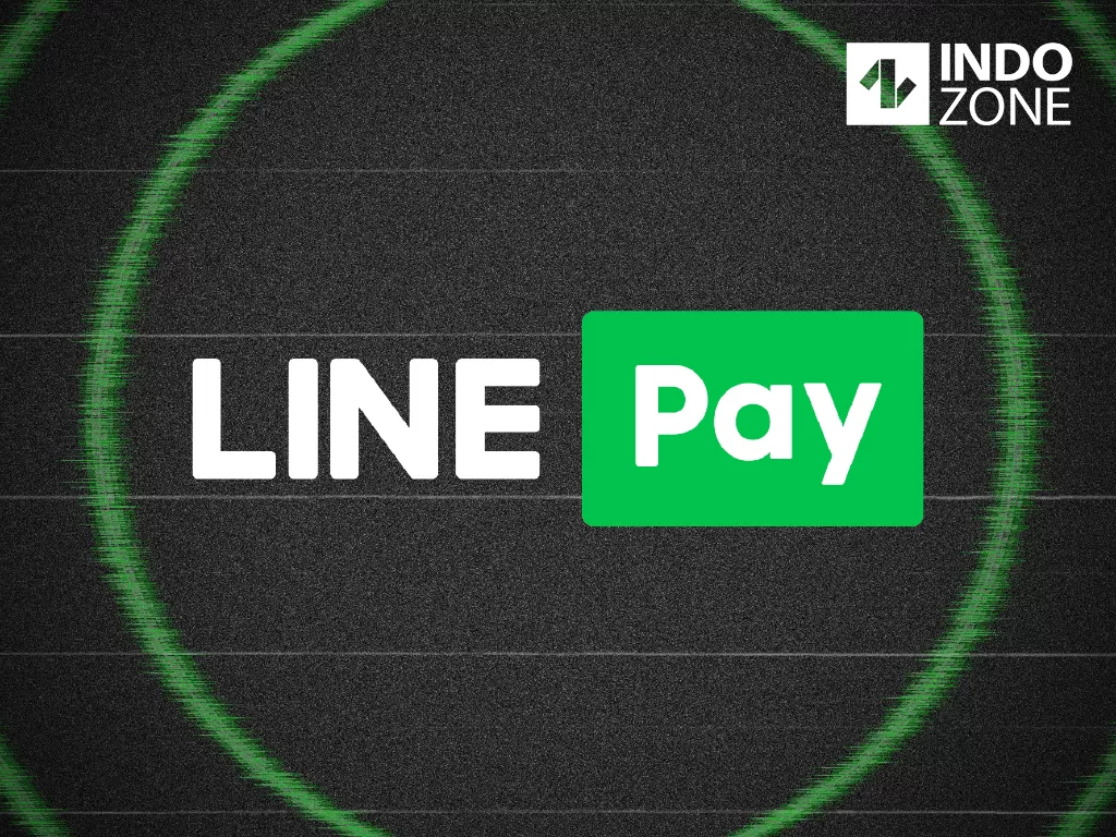 Logo layanan pembayaran LINE Pay (Ilustrasi/INDOZONE/Ferry Andika)