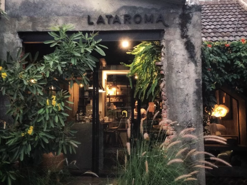 Lataroma, coffee shop di Malang, Jawa Timur. (Bhekti Setyo Wibowo/IDZ Creator Community)