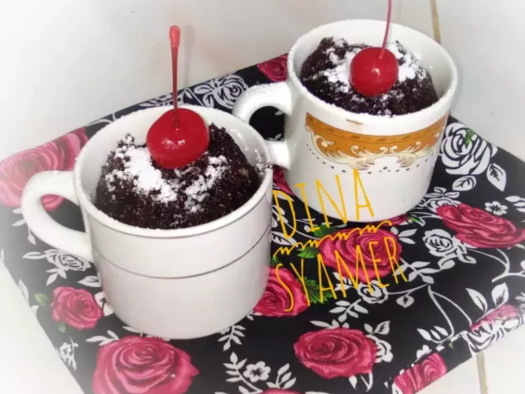 Mug Cake Coklat (Cookpad/Dina Syamer Syofia)