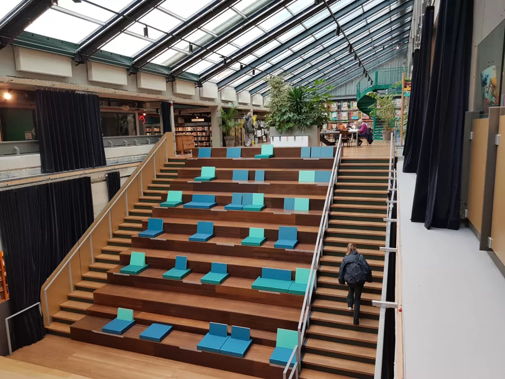 DOK Delft, perpustakaan terbaik di Belanda (Rukmi Hapsari/IDZ Creator Community)