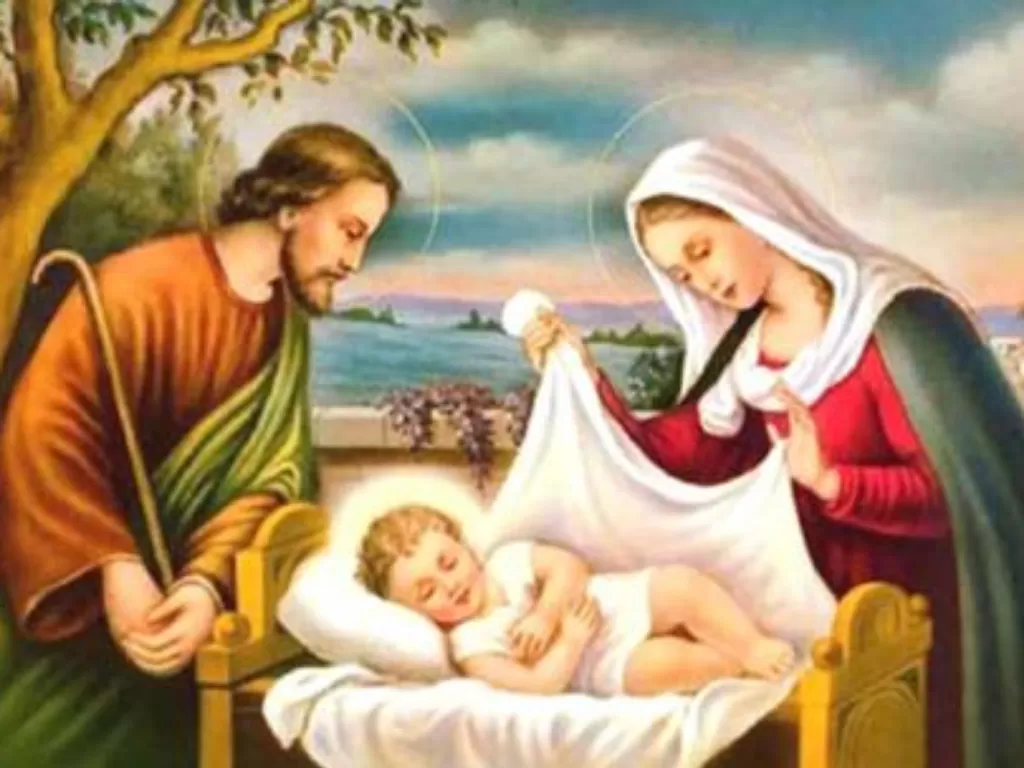 Ilustrasi kelahiran Yesus Kristus. (Rubrikkristen.com)