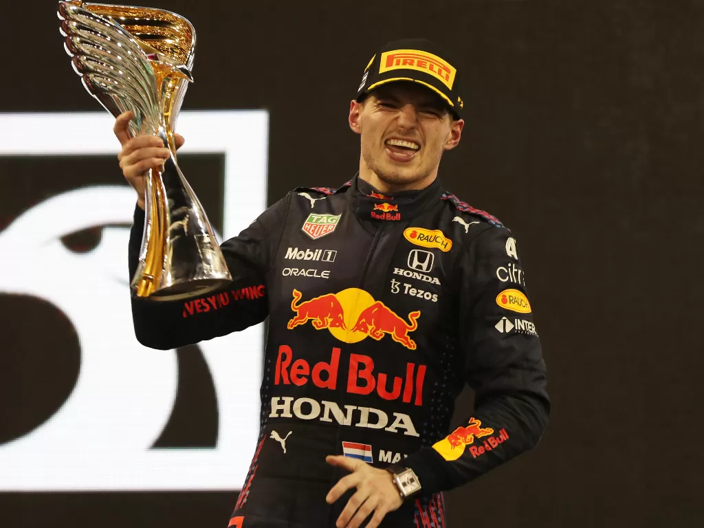 Juara Dunia F1 2021, Max Verstappen (REUTERS/Kamran Jebreili)