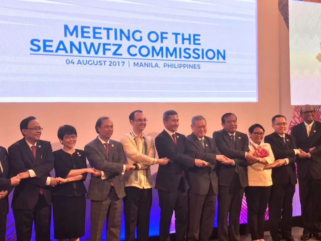 Pertemuan SEANWFZ 2017 di Manila. (Kemenlu RI)