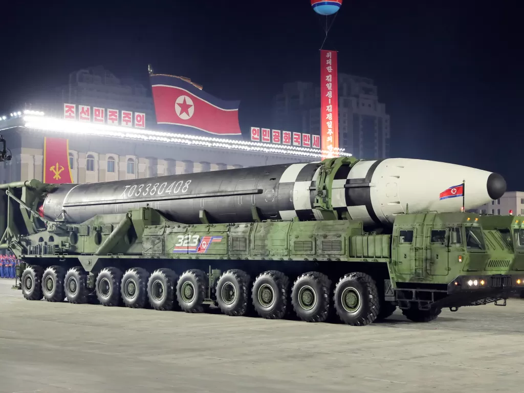 Rudal Balistik Antarbenua (ICBM) Korea Utara. (NKNEWS)