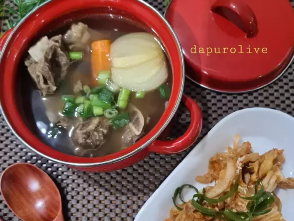 Sup Iga Sapi Korea (Cookpad/Dapur Olive)