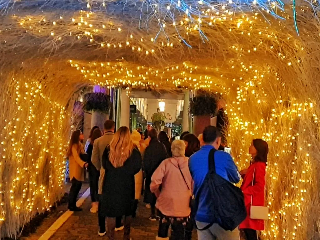 Pasar Natal di London, Inggris. (Rosi Meilani/IDZ Creator Community)