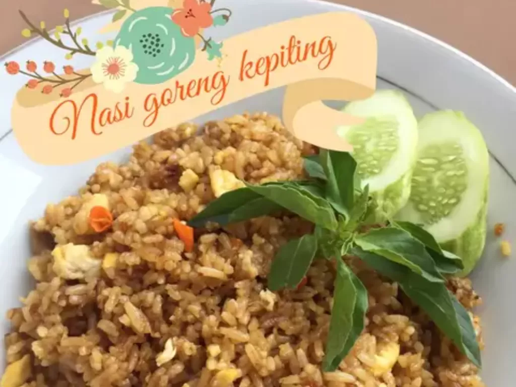 Nasi Goreng Kepiting (Cookpad/RAVITARAV (Rav's Kitchenette))