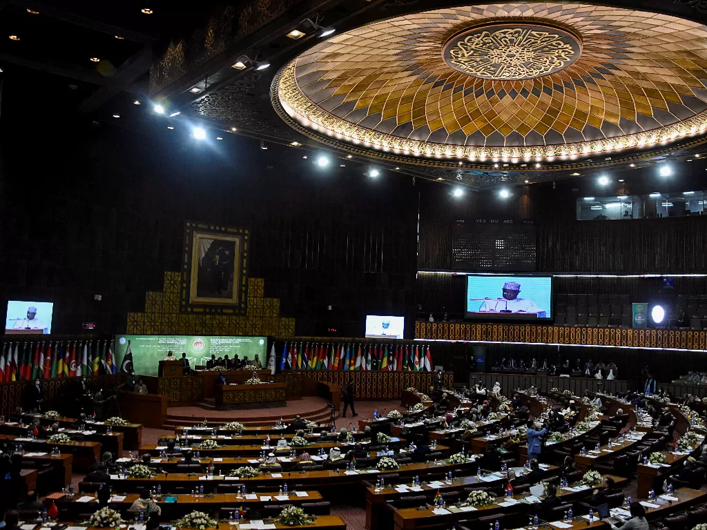 Gedung parlemen Pakistan. (REUTERS/Waseem Khan)