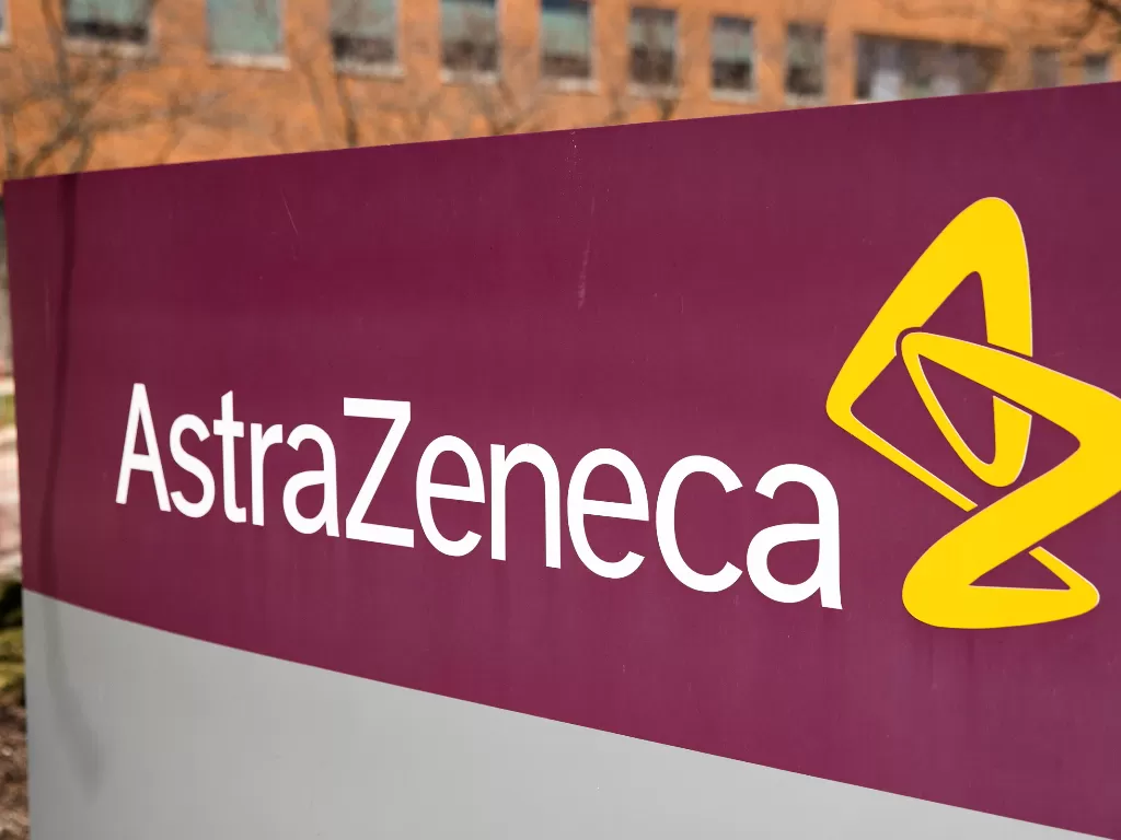 Logo AstraZeneca. (REUTERS/Rachel Wisniewski)