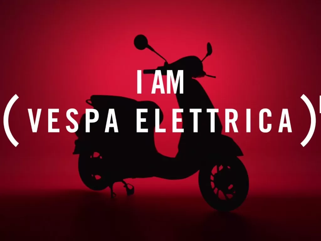 Vespa Elettrica Red. (photo/Dok. Vespa Official via Youtube)