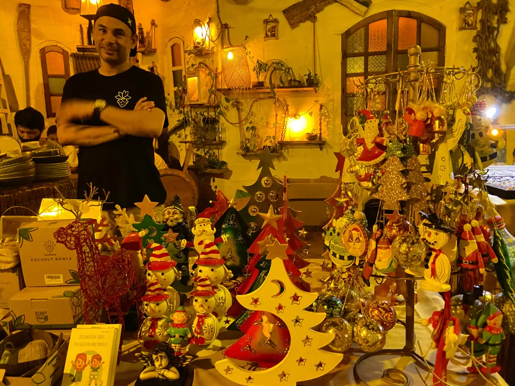 Meriahnya Christmas Market di Bali (Dada Sabra Sathilla/IDZ Creators)