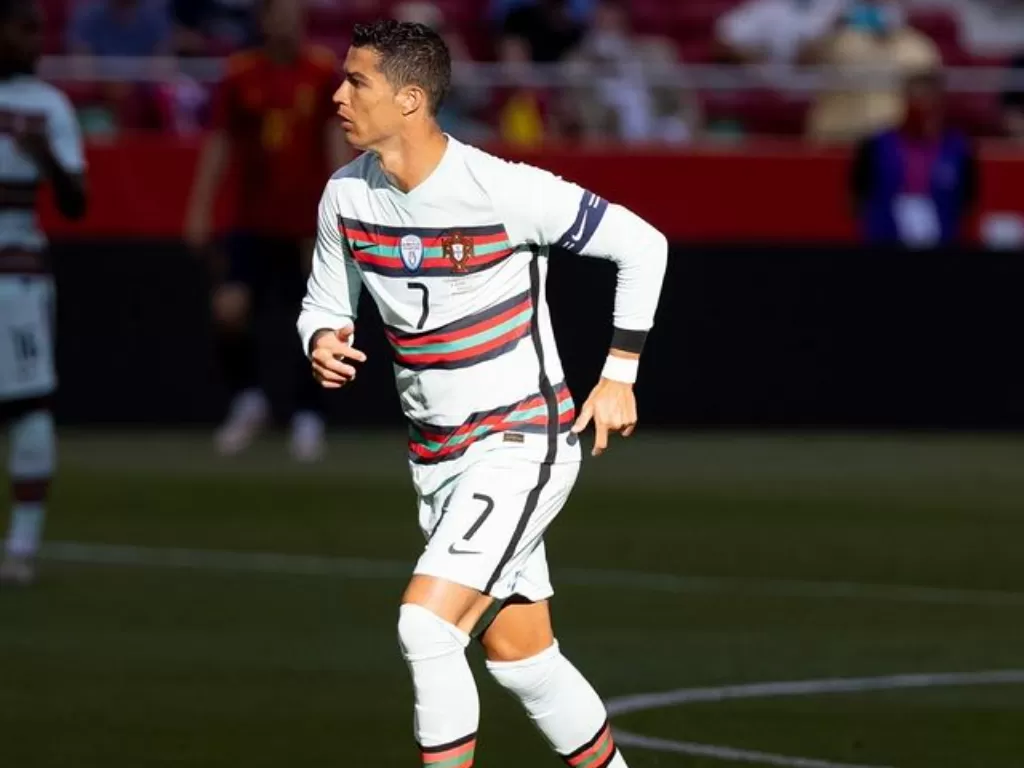 Cristiano Ronaldo berkostum timnas Portugal (Instagram/@/cristiano)