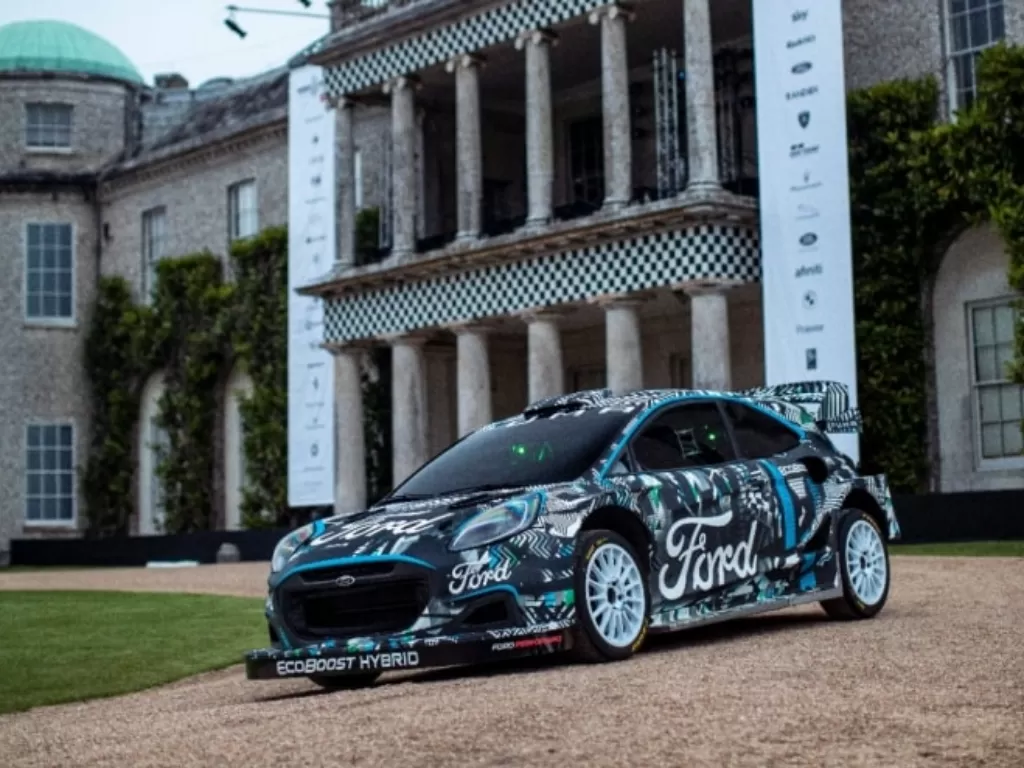 Ford Puma Rally1 yang akan digunakan di WRC 2022. (photo/Dok. Ford Media)