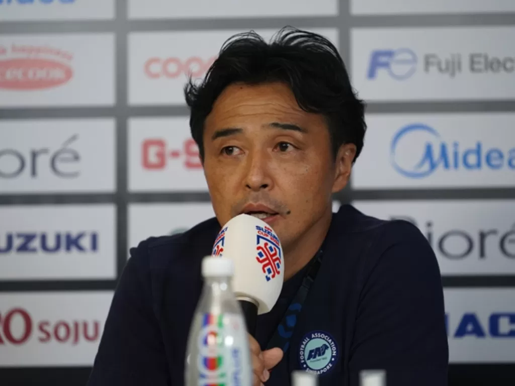Pelatih Singapura Tatsyuma Yoshida. (affsuzukicup.com)
