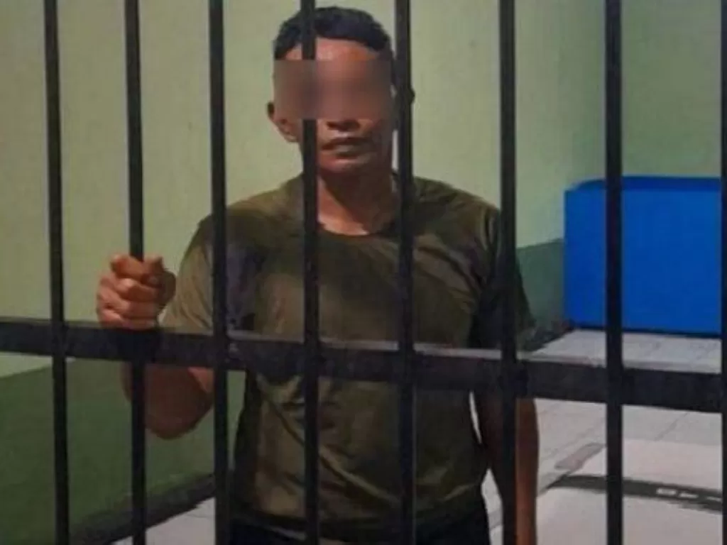 Kolonel Infanteri Priyanto berada di dalam sel tahanan. (Foto: Istimewa)