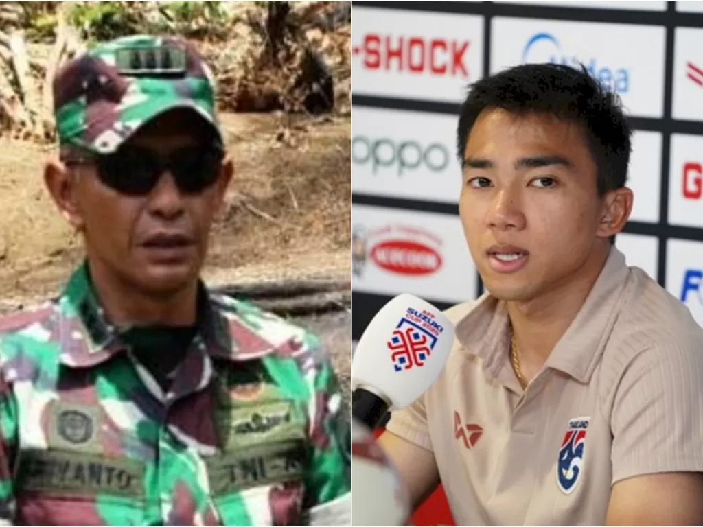 Kolonel Priyanto. (Istimewa) / Bintang Thailand di Piala AFF 2020 Chanathip Songkrasin. (affsuzukicup.com)