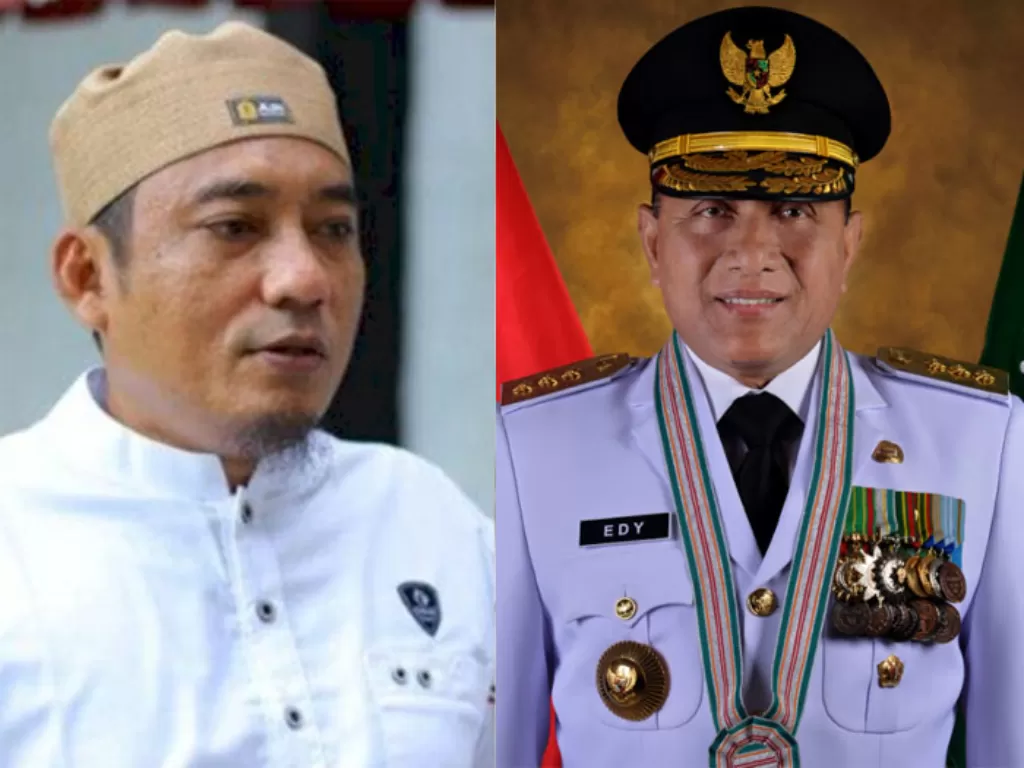 Khairuddin Aritonang kesal dijewer Gubernur Sumut Edy Rahmayadi. (Istimewa/Wikipedia)