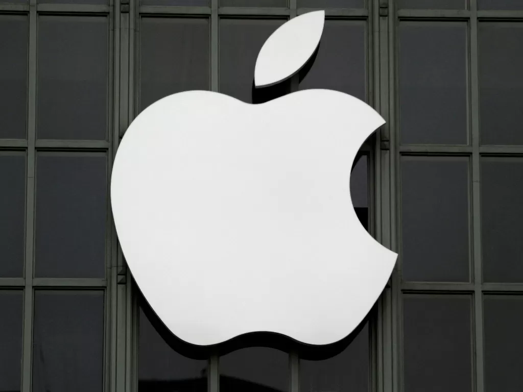 Logo perusahaan Apple. (REUTERS/Stephen Lam)