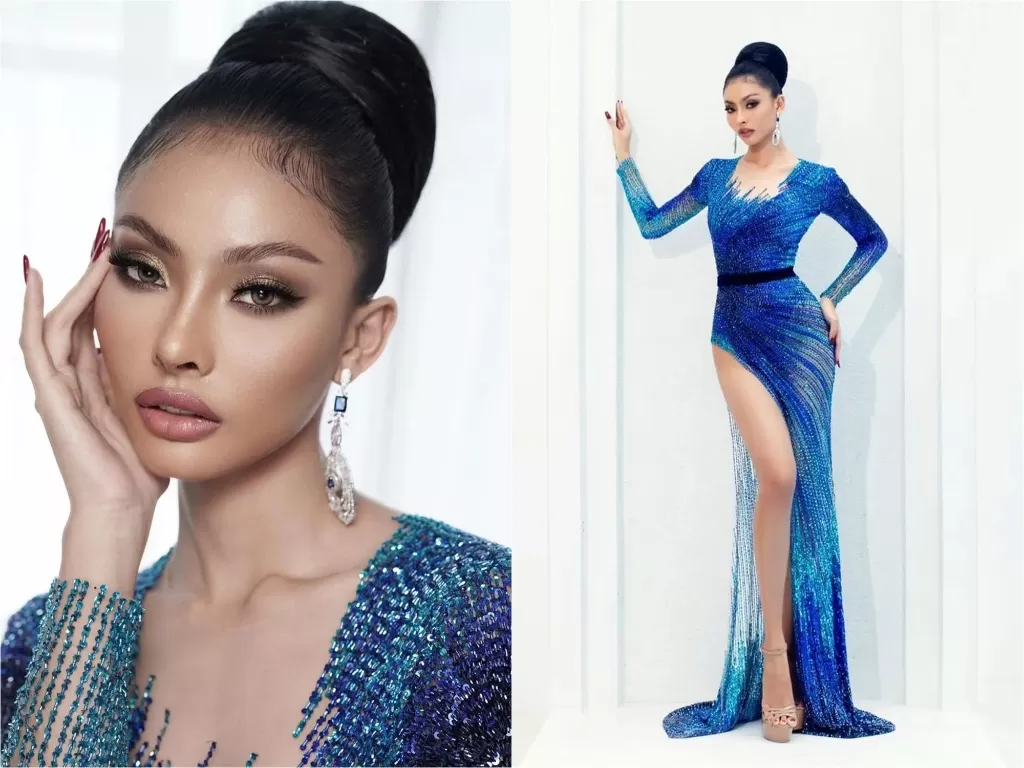Andenia Julie jadi Miss Grand Indonesia 2022 (Instagram/ytgoldofficial)