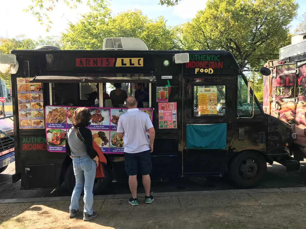 Food Truck milik WNI di Washington D.C. (Susi Fatimah/IDZ Creators)