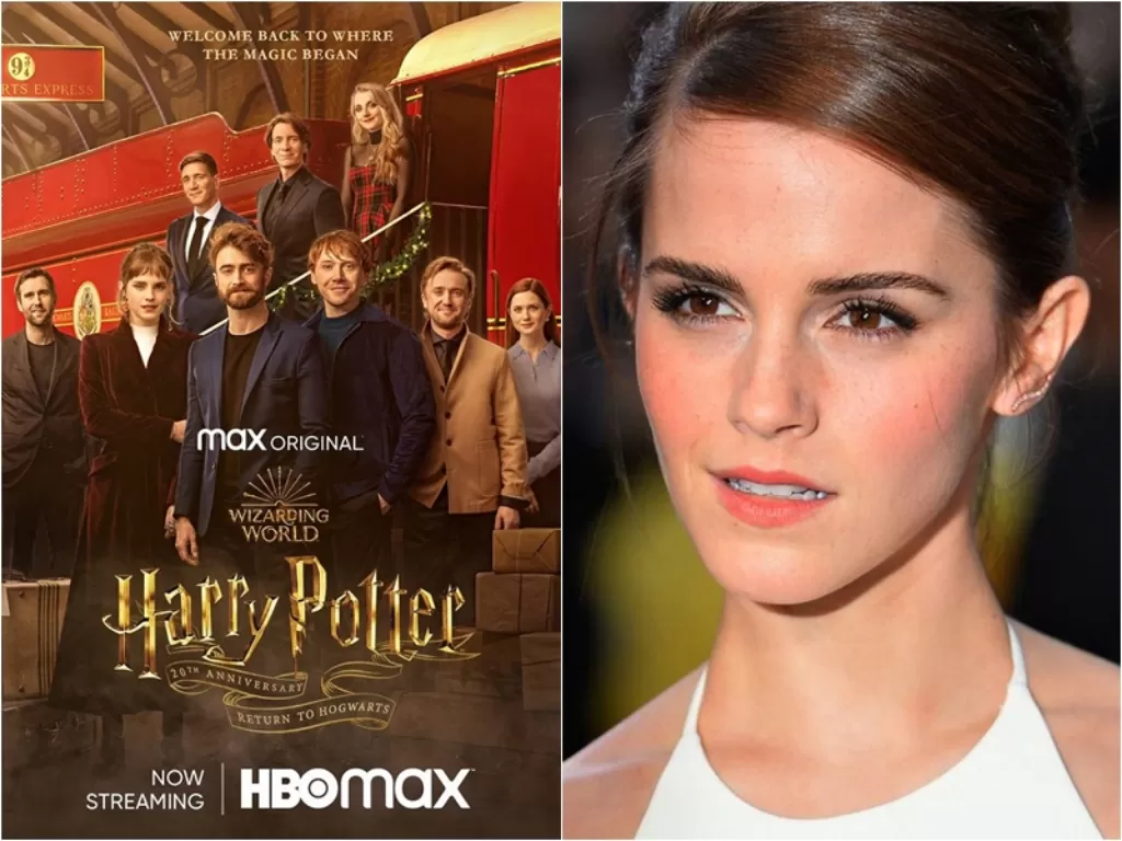 Kiri: Poster Harry Potter. (Instagram/@harrypotterfilm) Kanan: Emma Watson (ImdB)