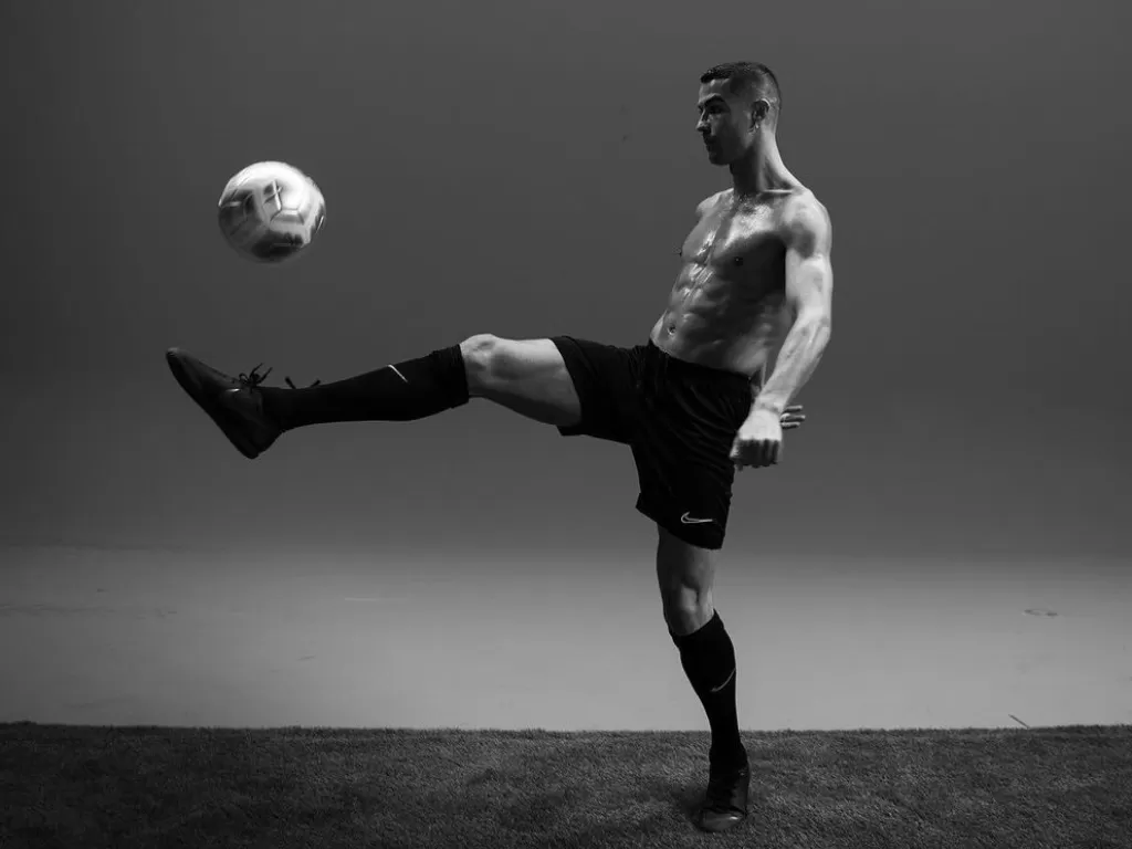Cristiano Ronaldo lakukan latihan solo (IG Cristiano)