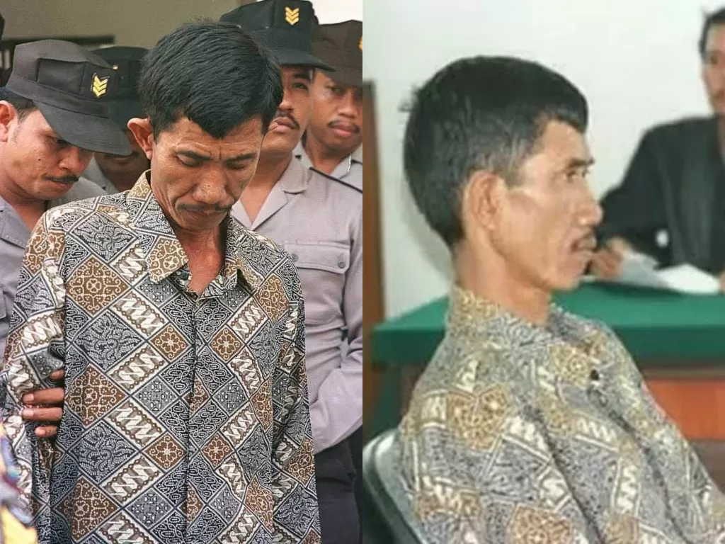 Ahmad Suradji, pembunuh berantai asal Medan. (Photo/Istimewa)